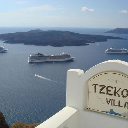 Tzekos Villas Fíra Kültér fotó