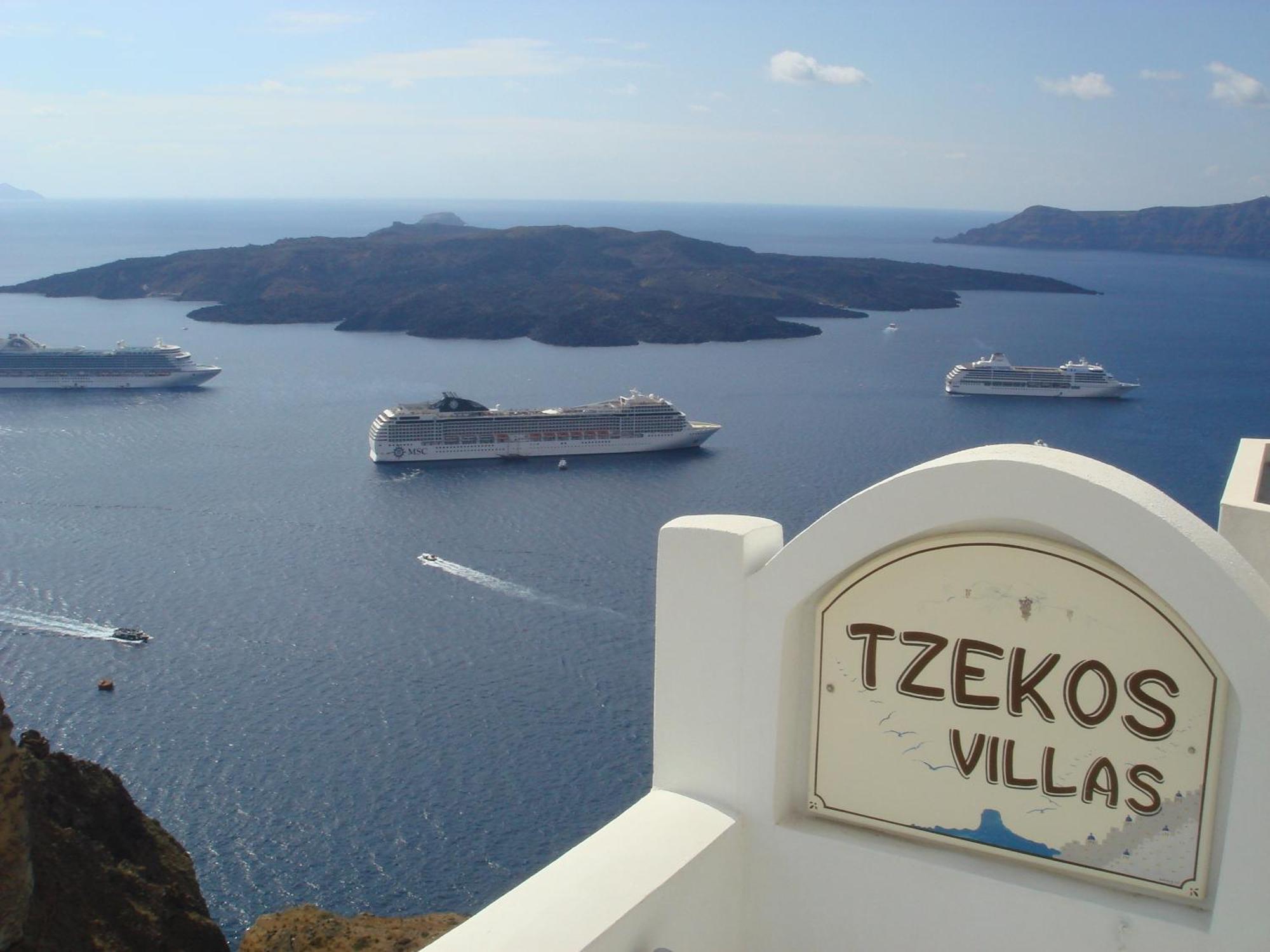 Tzekos Villas Fíra Kültér fotó